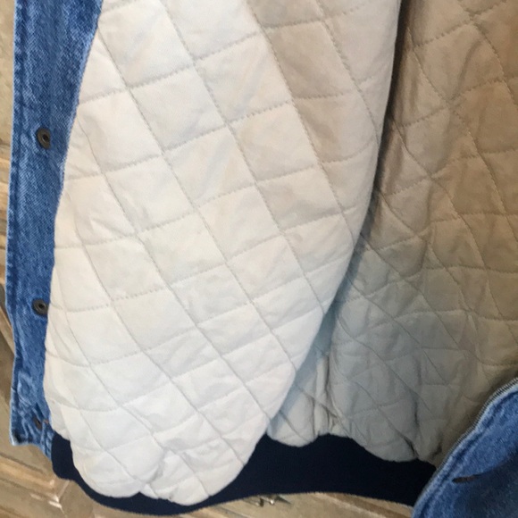 VINTAGE GEAR DALLAS MORNING NEWS PRESS JEAN JACKET - Picture 10 of 12